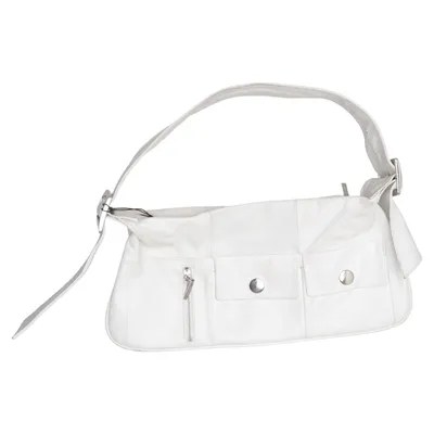 Shoulder-bag (White) from Claudio Ferrici