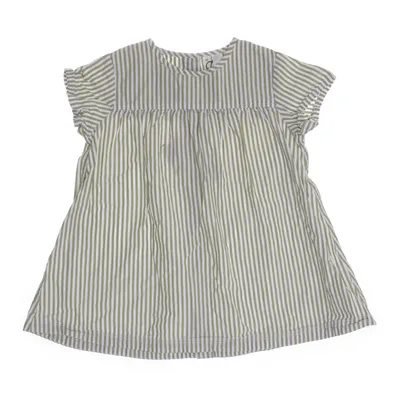 Klänning (Grön, Vit) från Arket Bomull