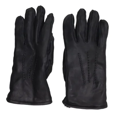 Lederhandschuhe (Schwarz) von Handskkompaniet Leder, Polyester