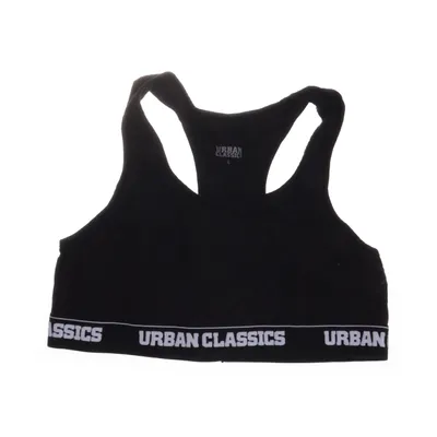 Sport-BH (Svart) från Urban Classics Bomull, Elastan