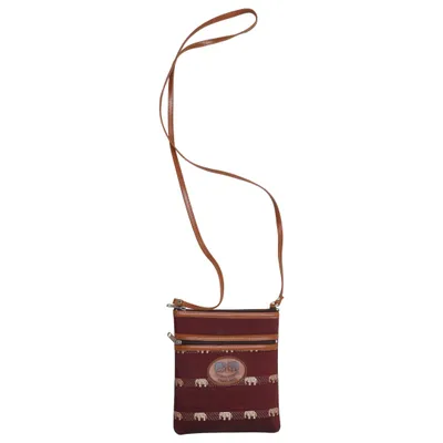 Sac à bandoulière (Marron, Multicolore) de Thailand