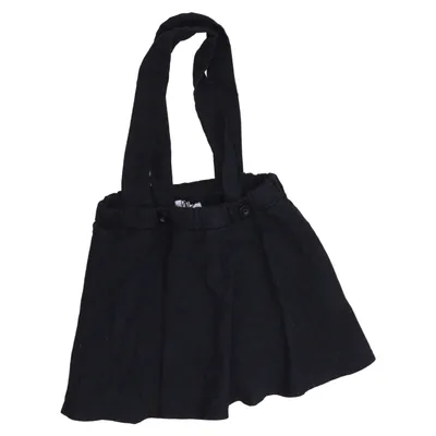 Jupe salopette (Noir) de Mimirose Élasthane, Polyester, Viscose, Laine