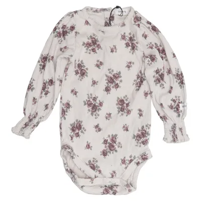 Body (Beige, Flerfärgad) från Newbie by KappAhl Bomull, Elastan