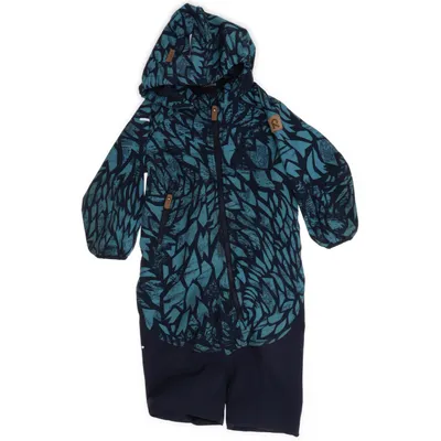 Overall (Blauw, Groen) van Reima Elastaan, Polyamide, Polyester, Polyurethaan