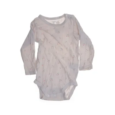 Romper (Beige, Meerkleurig) van Lindex Baby Katoen, Elastaan