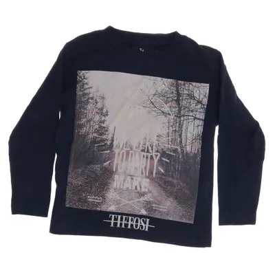 Long sleeve T-shirt (Blue) from Tiffosi Cotton