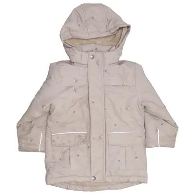 Vinterjacka (Beige) från Newbie by KappAhl Återvunnen polyester