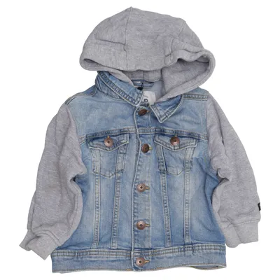 Denim jacket (Blue, Gray) from Lab Industries Cotton, Elastane