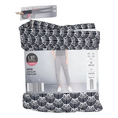 Pantalon (Noir, Blanc) de Up2Fashion Viscose