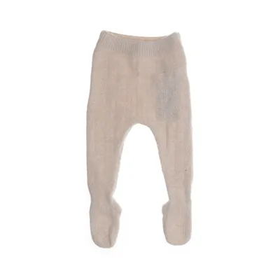 Tights (White) from Zara Cotton, Polyester, Viscose