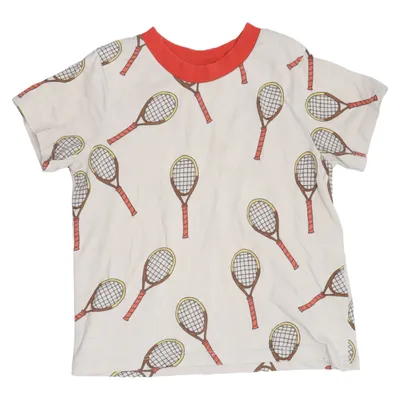 T-shirt (Beige, Rood, Meerkleurig) van Mini Rodini Katoen