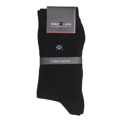 Chaussettes (Noir) de American English by Park Lane Coton, Élasthane, Polyamide