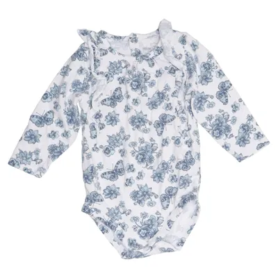Romper (Blauw, Wit) van Petite Mini Katoen, Elastaan