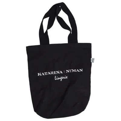 Canvas bag (Black) from Katarina Nyman Organic cotton