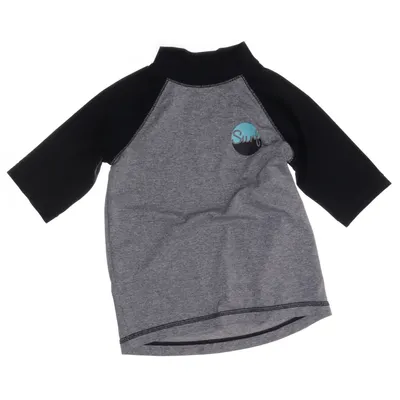 Zwemshirt (Grijs, Zwart) van H&M Elastaan, Polyamide, Polyester