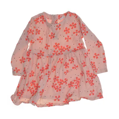 Klänning (Rosa, Orange, Svart) från Hanna Andersson Bomull