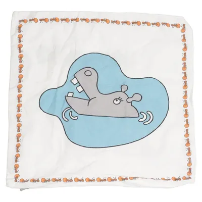 Housse de coussin (Blanc, Bleu, Marron) de Mairo