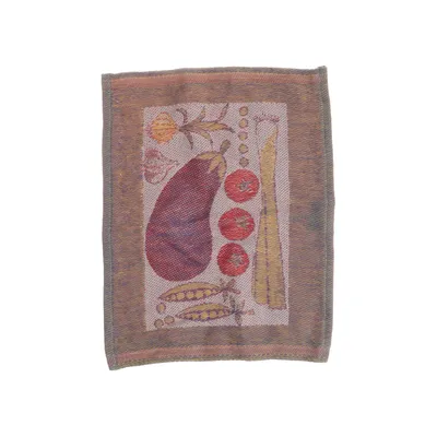 Kökshandduk (Brun, Flerfärgad) från Ekelund Bambu, Bomull, Viskos