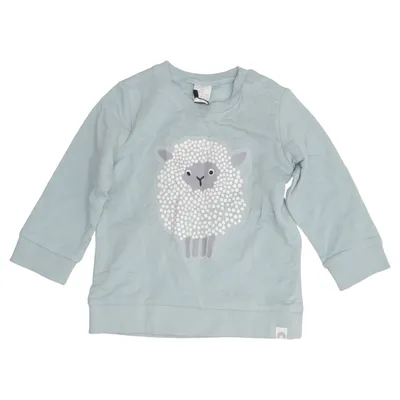 Sweatshirt (Groen) van Index Katoen, Elastaan