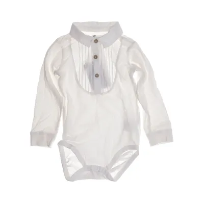 Body (White) from Newbie by KappAhl Cotton, Elastane