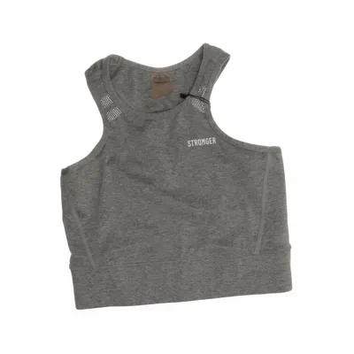 Brassière (Gris) de Stronger Élasthane, Polyester