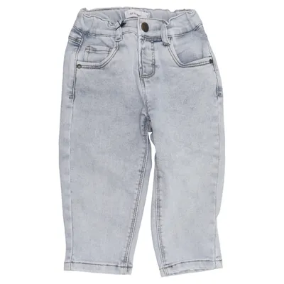 Jeans (Blå) från Lil' Atelier Elastan, Återvunnen polyester, Viskos