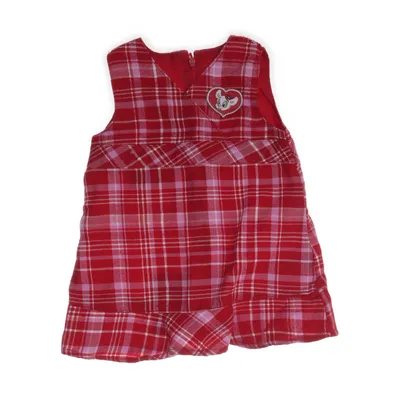 Dress (Red, Pink, White) from Bamse by Lindex Polyamide, Polyester, Viscose