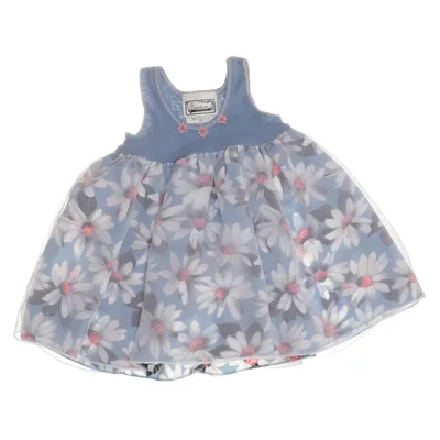 Klänning (Blå, Flerfärgad) från American Bomull, Polyester