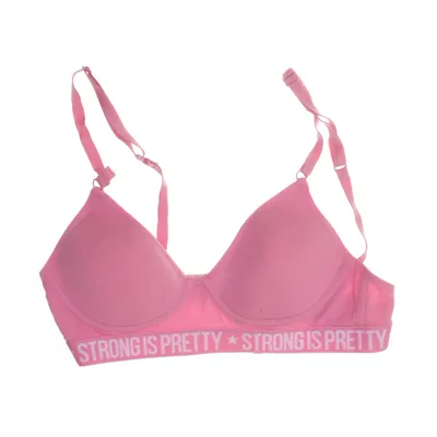 Bralette (Rosa) från Y.F.K Bomull, Elastan