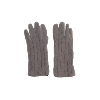 Gloves (Gray) from Åhléns Polyamide, Wool