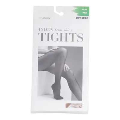 Collants en nylon (15 DEN Semi-shiny TIGHTS) de MyWear Élasthane, Polyamide