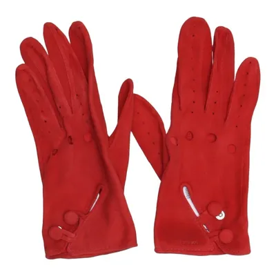 Gants en cuir (Rouge) de Vagabond Cuir