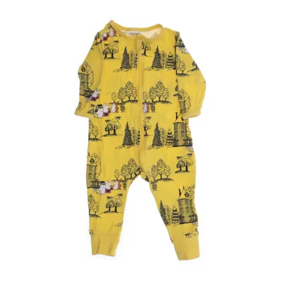 Rompers (Yellow, Multicolored) from Moomin Cotton