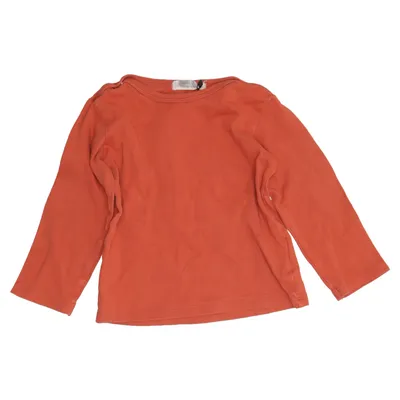 Lange mouwen shirt (Rood) van Sense Organics Organisch katoen