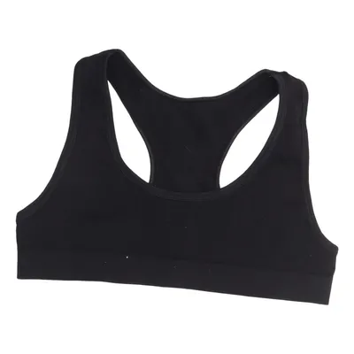 Sports bra (Black) from Lindex Kids Elastane, Lyocell, Polyamide