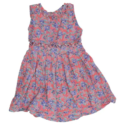 Robe (Rouge, Multicolore) de Zenza Coton