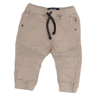 Pants (Beige) from Industrie Cotton, Elastane