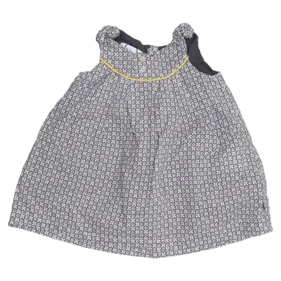 Robe (Gris, Blanc, Jaune) de Obaïbi Coton