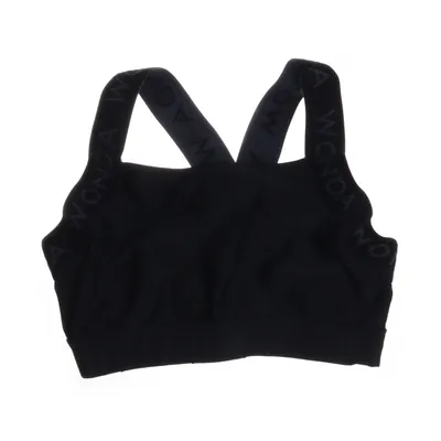 Sport-BH (Svart) från Wonda Elastan, Återvunnen polyester