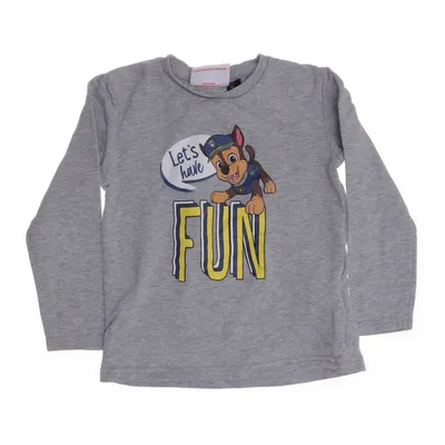 Långärmad t-shirt (Grå, Gul, Blå) från Nickelodeon Bomull, Elastan