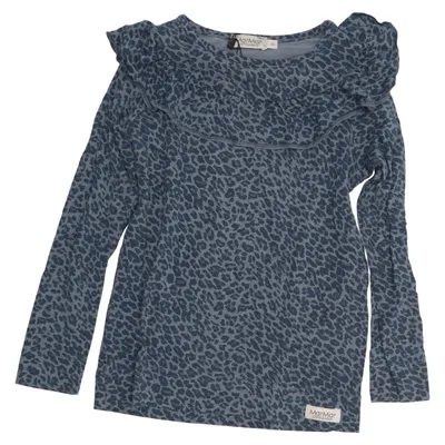 T-shirt à manches longues (Bleu, Gris) de MarMar Copenhagen Élasthane, Viscose