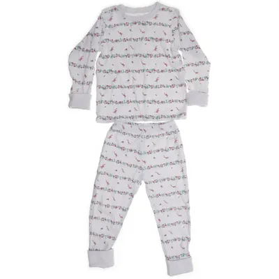 Pyjama (Wit, Meerkleurig) van Livly Katoen