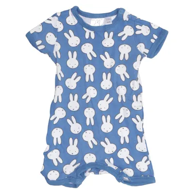 Rompers (Blue, White) from Miffy Organic cotton