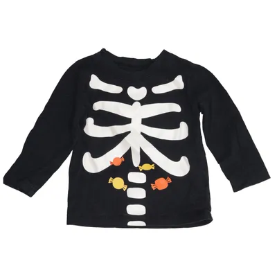 T-shirt à manches longues (Noir, Multicolore) de Carter's Coton