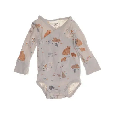 Body (Beige, Flerfärgad) från Lindex Baby Bomull, Elastan