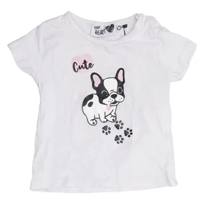 T-shirt (Vit) från Sweet Heart Bomull, Elastan