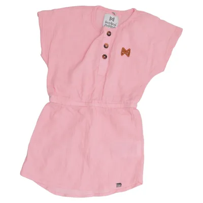 Jurk (Roze) van Koko Noko Katoen