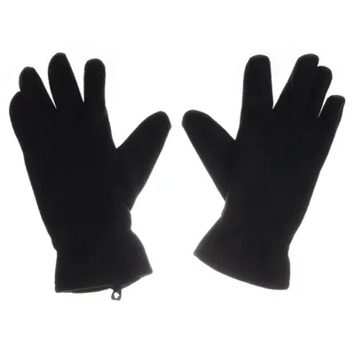 Handskar (Svart) från Oxylane Polyester, Polyuretan