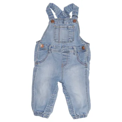 Dungarees (Blue) from H&M Cotton, Elastane, Polyester, Viscose