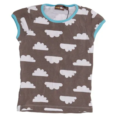 T-shirt (Brown, White, Blue) from Mei Cotton, Elastane